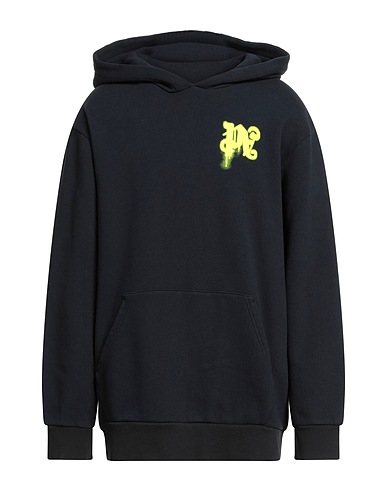 PALM ANGELS Hoodie Schwarz 100% Baumwolle