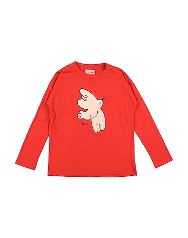 BOBO CHOSES T-shirt Tomato red 100% Organic cotton