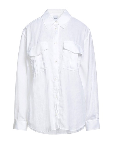 ASPESI Camicia in lino Bianco 100% Lino