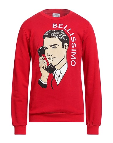 10X10 ANITALIANTHEORY Φούτερ Κόκκινο 100% Βαμβάκι