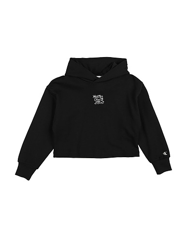 CALVIN KLEIN JEANS Sweatshirt Black 100% Cotton