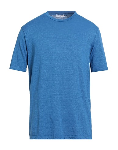 WOOL & CO T-shirt Azzurro 92% Lino, 8% Elastan