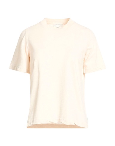 CROSSLEY Basic T-Shirt Ivory 70% Cotton, 30% Cashmere