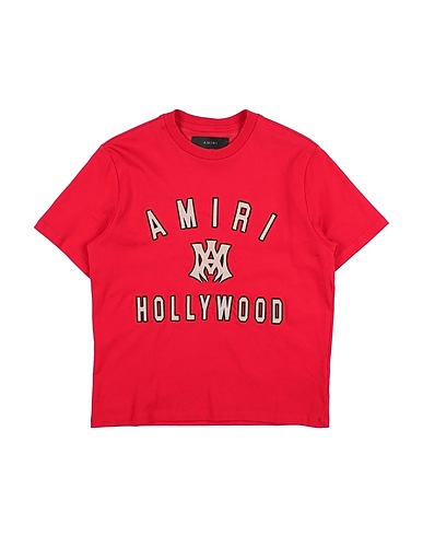 AMIRI T-shirt Rouge 100% Coton