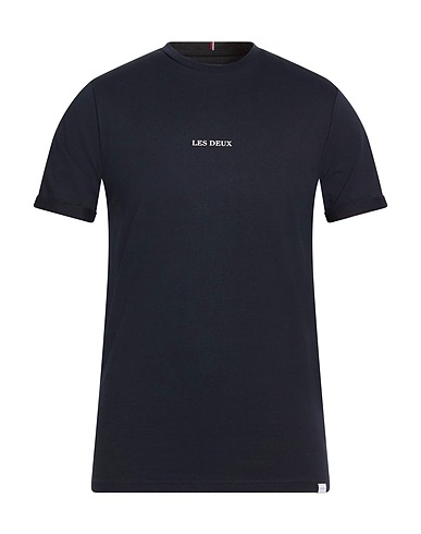 LES DEUX Basic T-shirt Midnight blue 100% Cotton