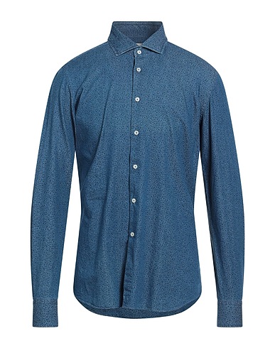 XACUS Denim shirt Blue 100% Cotton