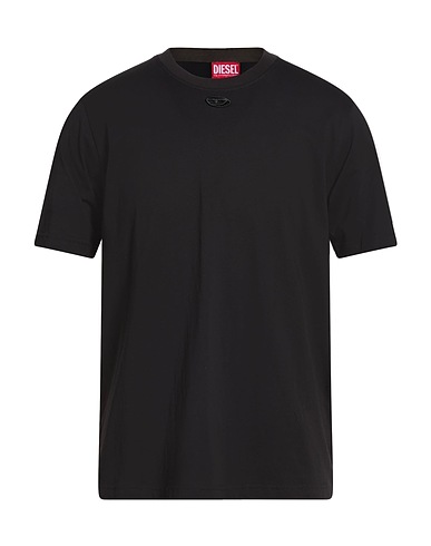 DIESEL Basic T-Shirt Black 100% Cotton