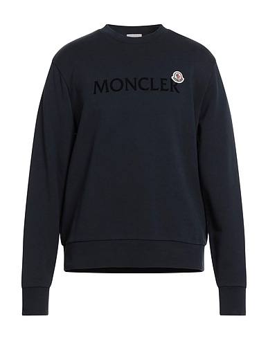 MONCLER Sweatshirt Midnight blue 100% Cotton