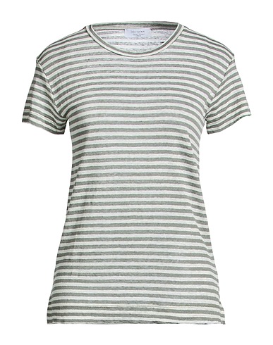 DANIELE FIESOLI T-shirt COLLEZIONE N_01 VERDE SALVIA 100% Linen