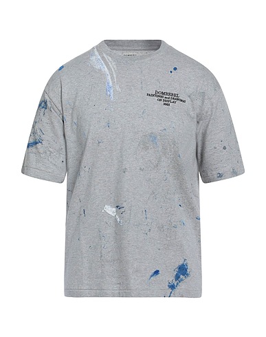 DOMREBEL T-shirt Grey 100% Cotton
