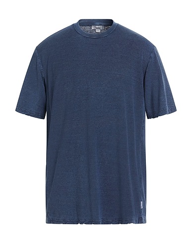CROSSLEY Basic t-Shirt Ναυτικό μπλε 85% Βαμβάκι, 15% Κασμίρι