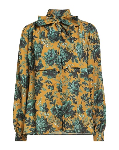 BARBOUR Floral shirts & blouses Mustard 100% Lyocell