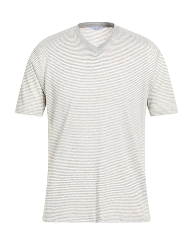 WOOL & CO T-shirt Light grey 60% Linen, 40% Cotton