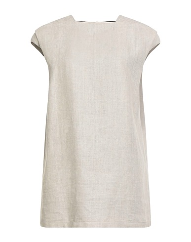 JIL SANDER Top Beige 100% Linen