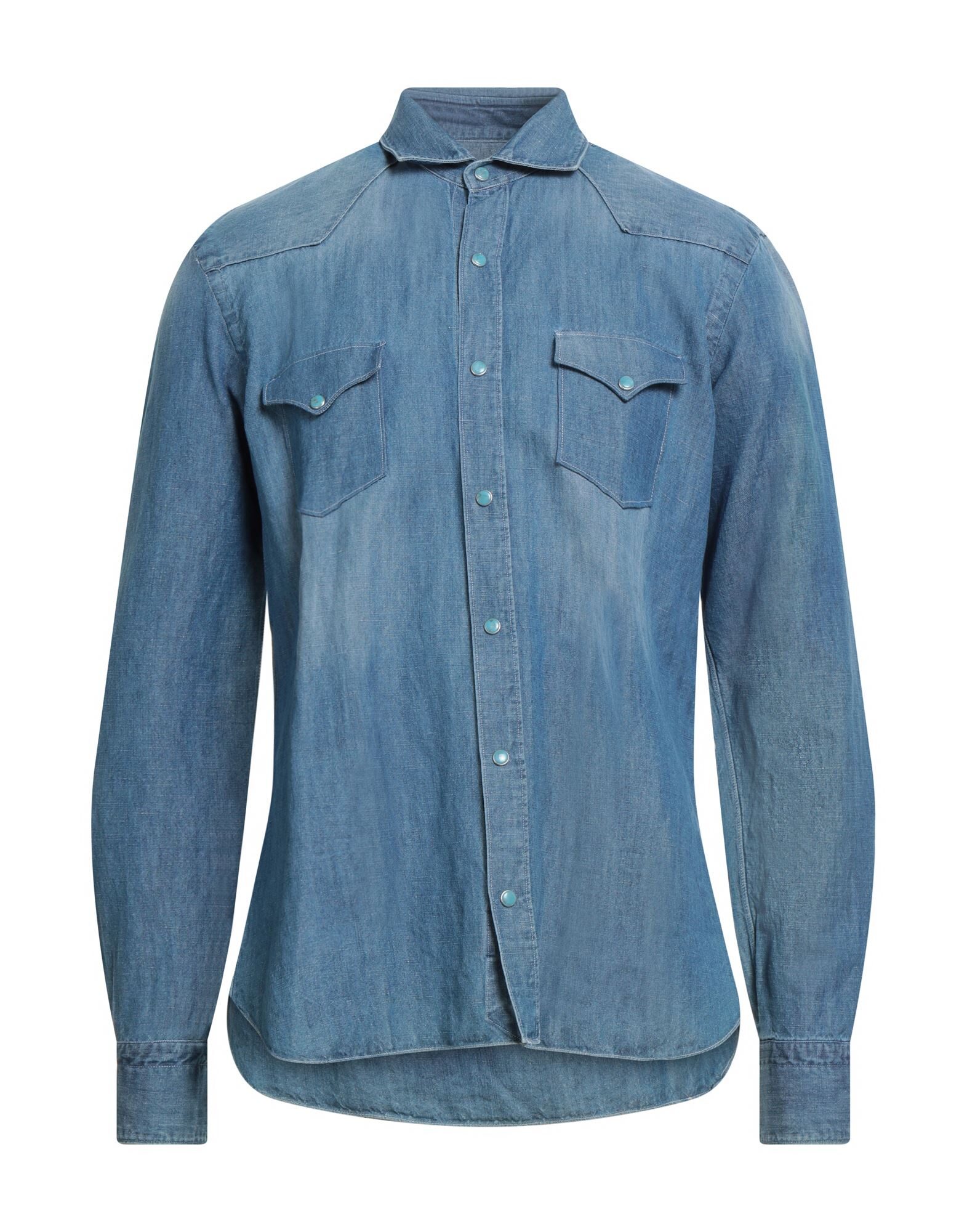 DANDYLIFE by BARBA Napoli - Jeanshemden