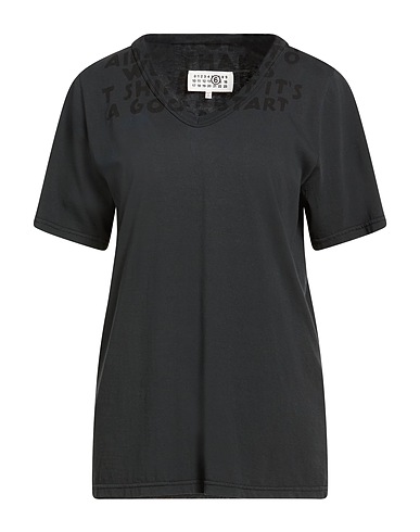 MM6 MAISON MARGIELA T-Shirt Braungrau 100% Baumwolle