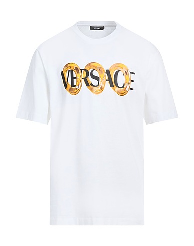 VERSACE T-shirt White 100% Cotton