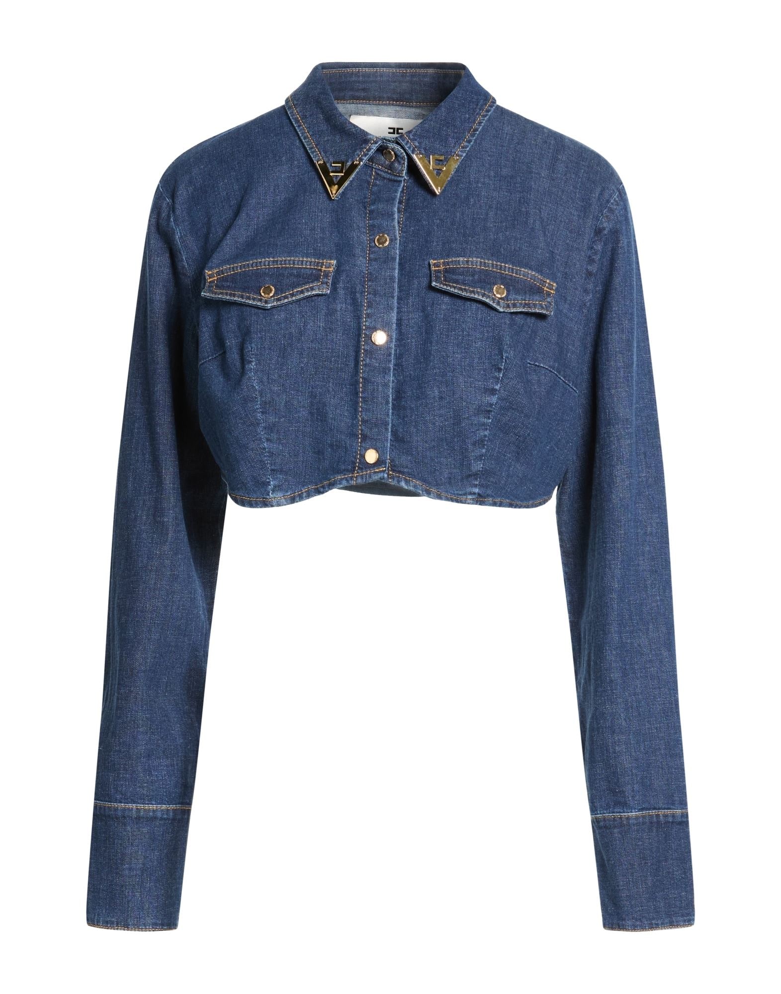 ELISABETTA FRANCHI - Denim shirts