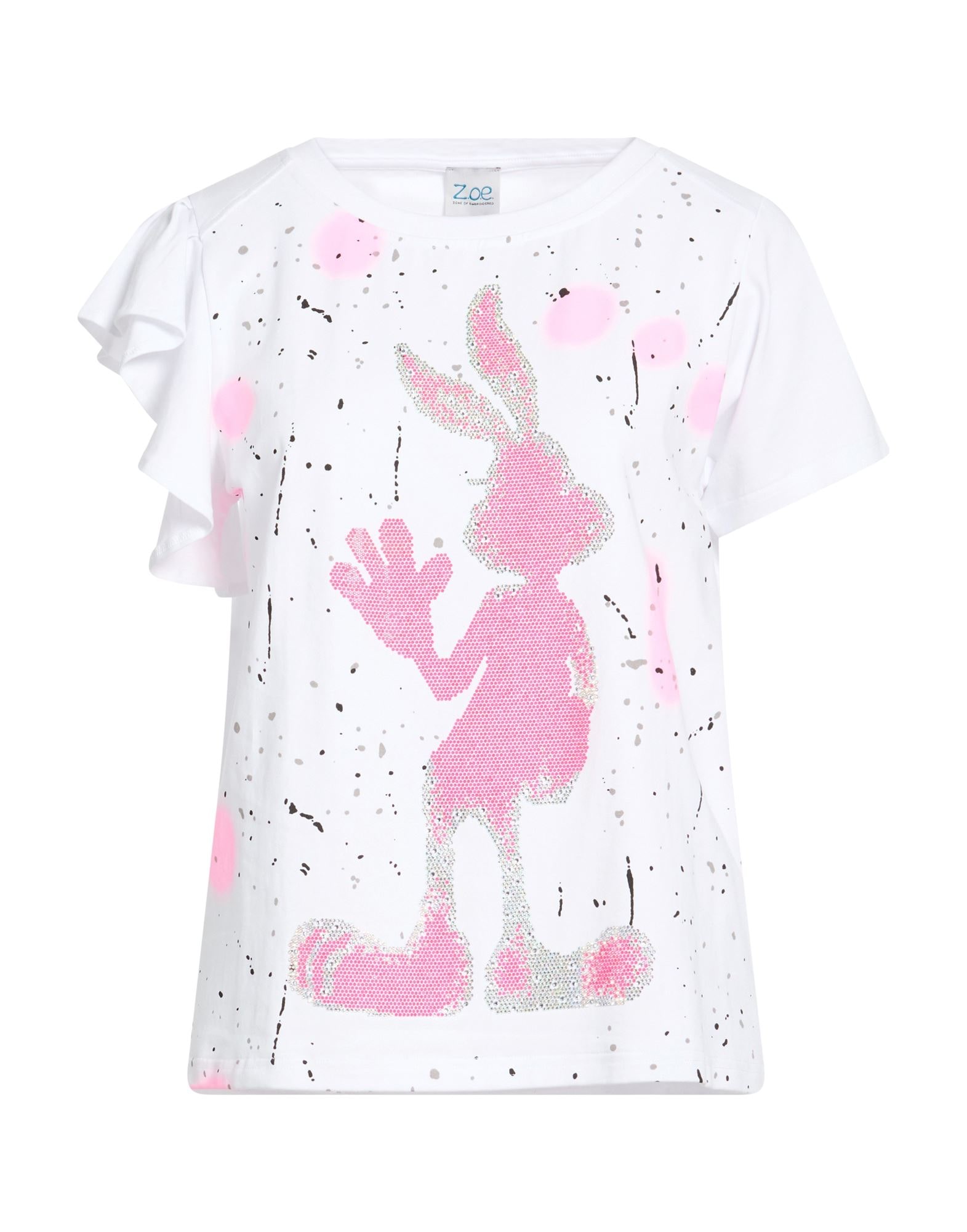 Z.O.E. ZONE OF EMBROIDERED - T-shirts