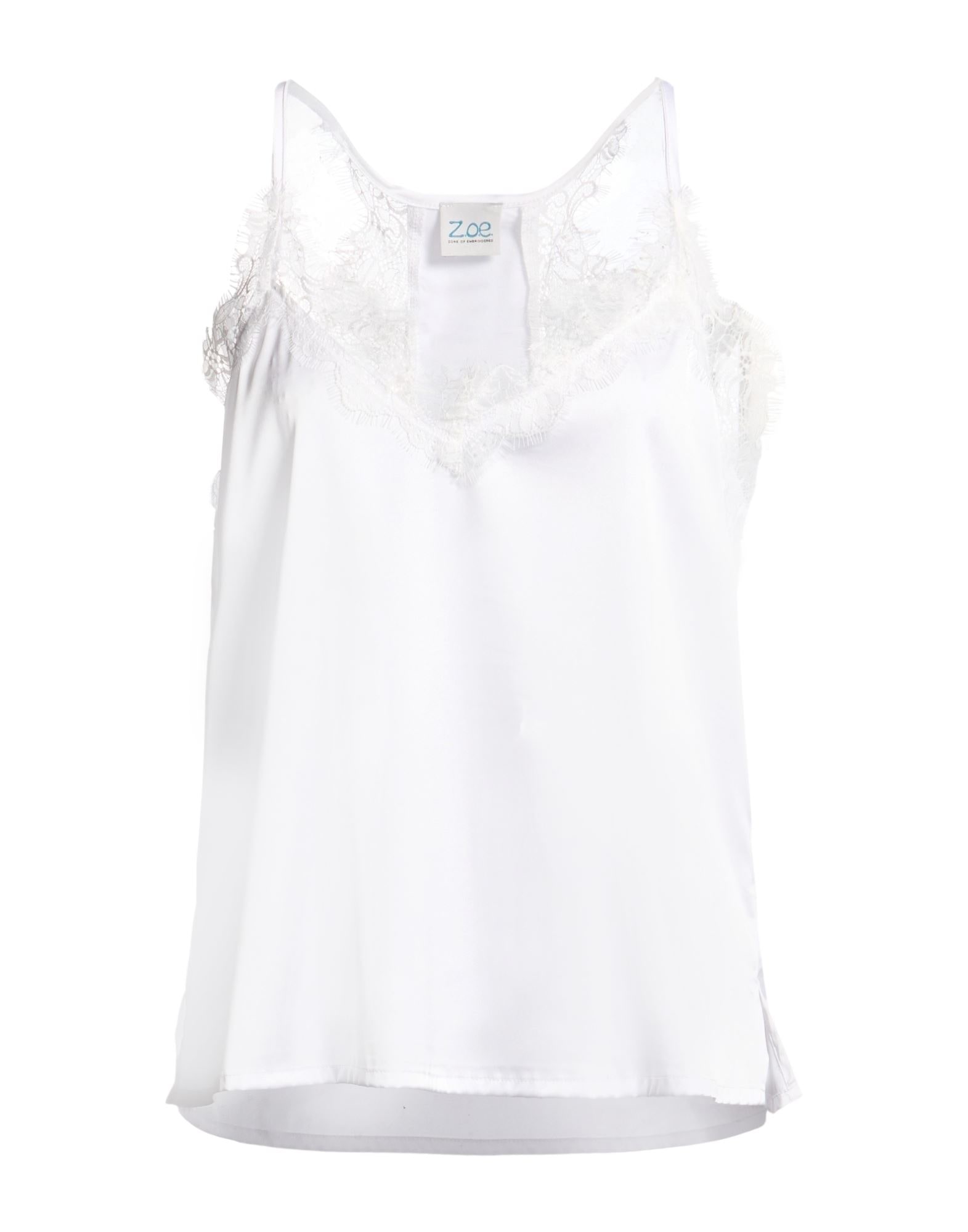 Z.O.E. ZONE OF EMBROIDERED - 탑