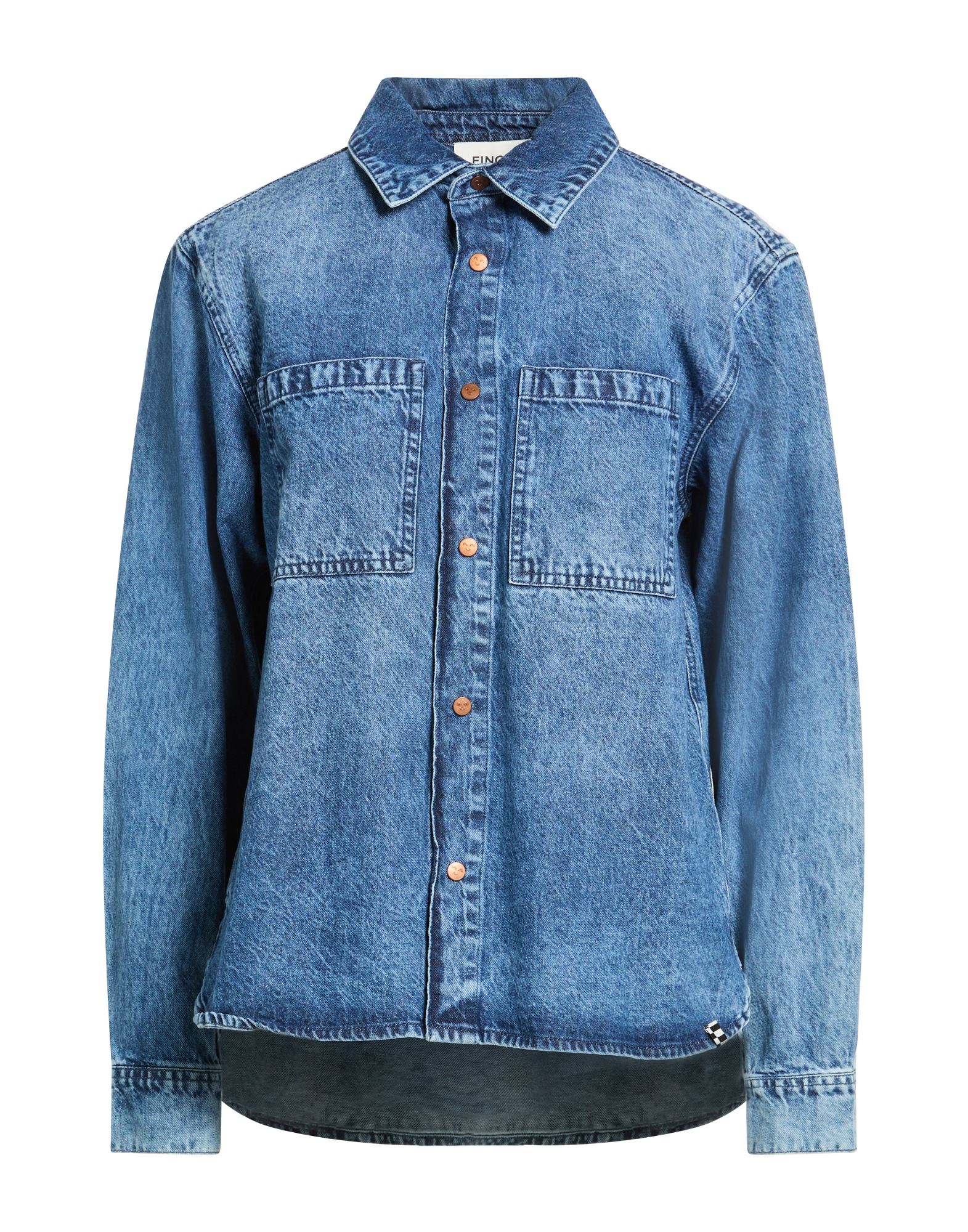 FINGER IN THE NOSE - Denim shirts