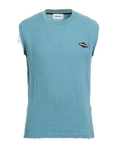 NUMERO 00 T-shirt VERDE PETROLIO 100% Cotton