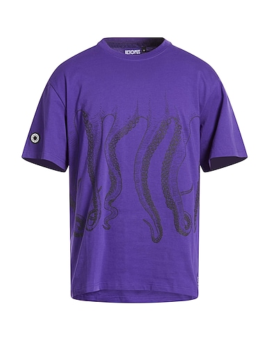 OCTOPUS T-shirt VIOLA 100% Cotton