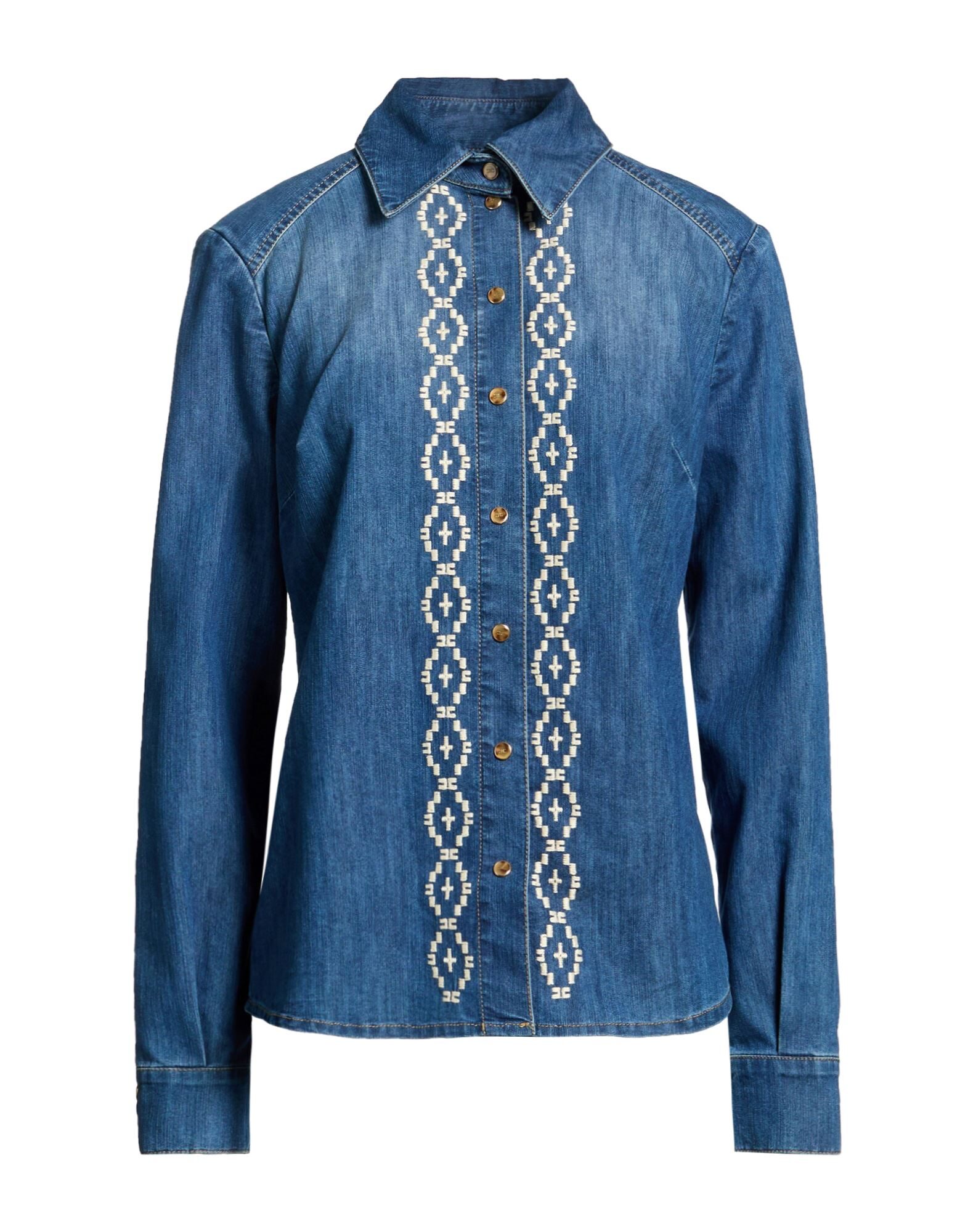 ELISABETTA FRANCHI - Denim shirts