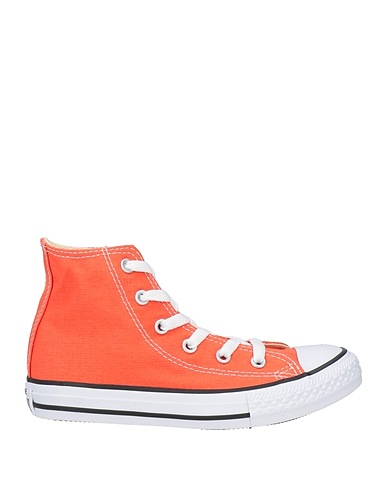 CONVERSE Canvas trainers  Orange Textile fibres