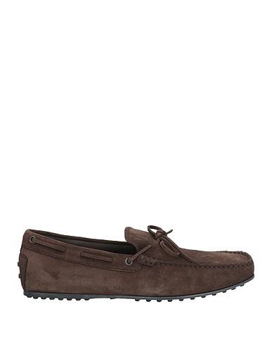 TOD'S Loafers Dark brown Leather