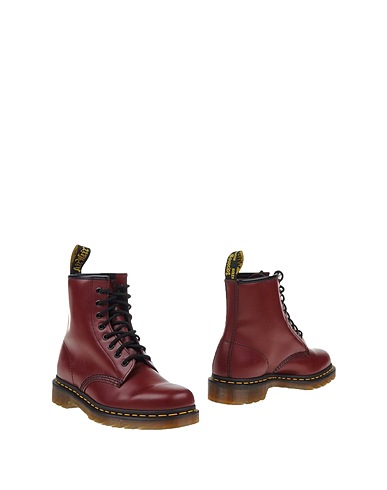 DR. MARTENS Ankle boot Burgundy Calfskin
