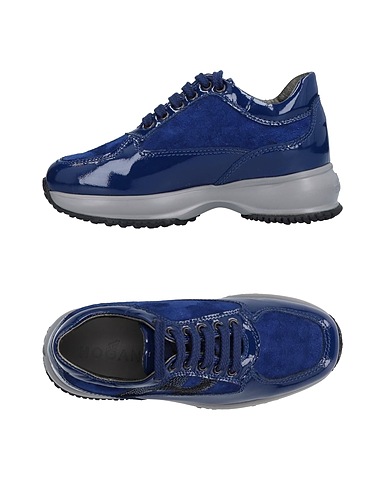 HOGAN Sneakers Blau Leder