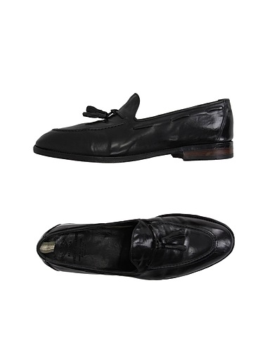 OFFICINE CREATIVE ITALIA Loafers Black Soft Leather