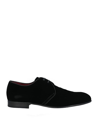 DOLCE&GABBANA Laced shoes Black 100% Viscose