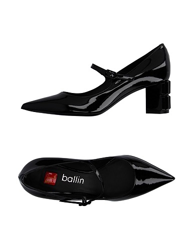 BALLIN Pump Black Soft Leather