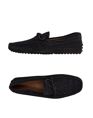 TOD'S Mokassins Blei Leder