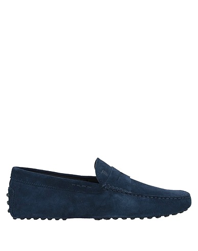 TOD'S Loafers Midnight blue Leather