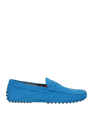 TOD'S Loafers Light blue Leather