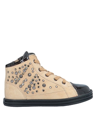 HOGAN REBEL Sneakers Beige Pelle