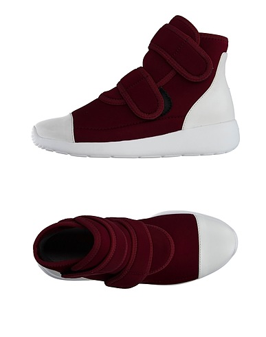 FESSURA Sneakers Burgundy Textile fibres