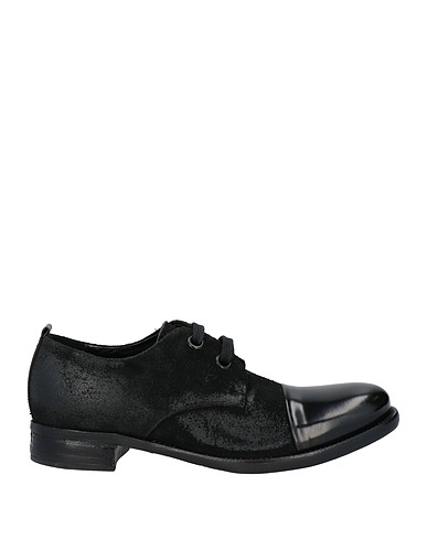 ROCCO P. Laced shoes Black Leather