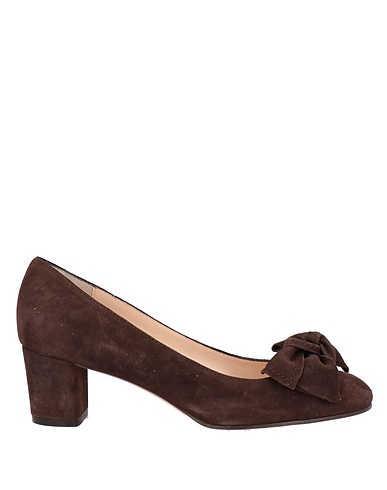 DANIELE ANCARANI Pump Dark brown Leather