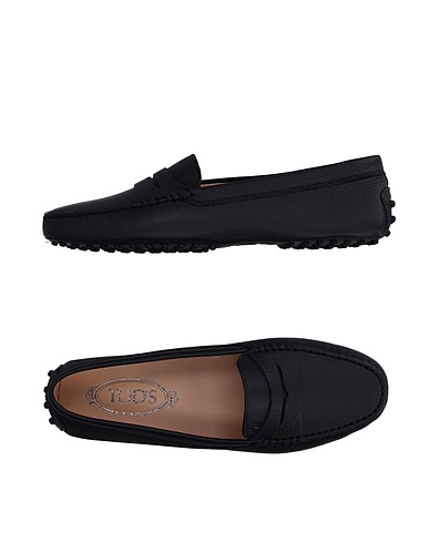 TOD'S Loafers Midnight blue Leather