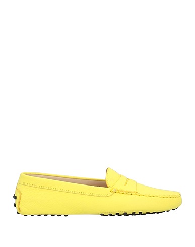 TOD'S Loafers Yellow Leather