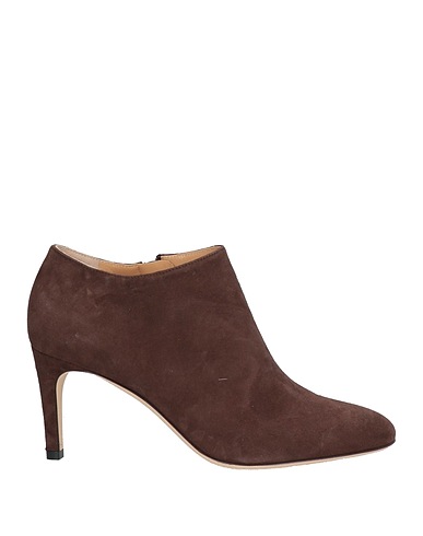 SERGIO ROSSI Ankle boot Chocolate brown Soft Leather