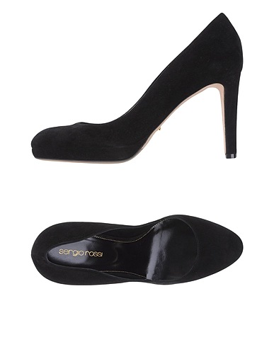 SERGIO ROSSI Décolleté Nero Pelle