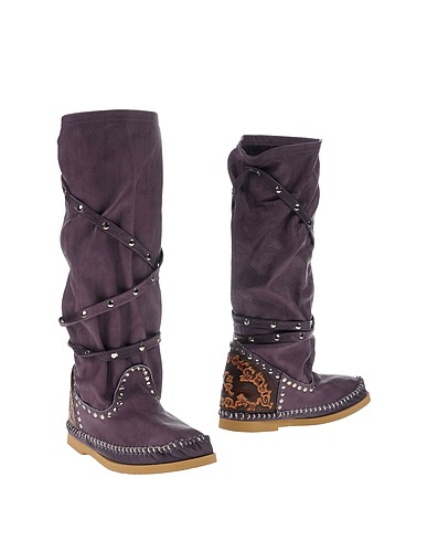 LdiR Boots Purple Soft Leather
