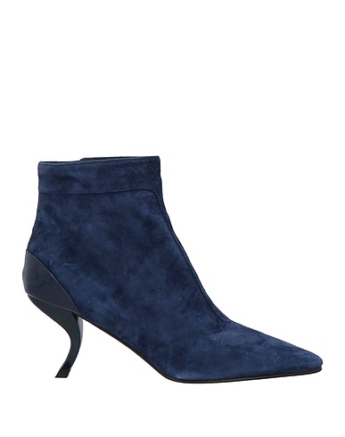 ROGER VIVIER Ankle boot Blue Leather