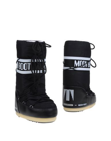 Moon Boot Nylon Snow Boots In Black