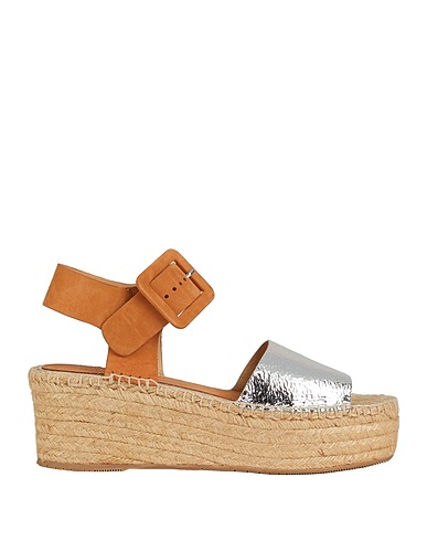 PALOMITAS by PALOMA BARCELÓ Espadrilles Silver Leather